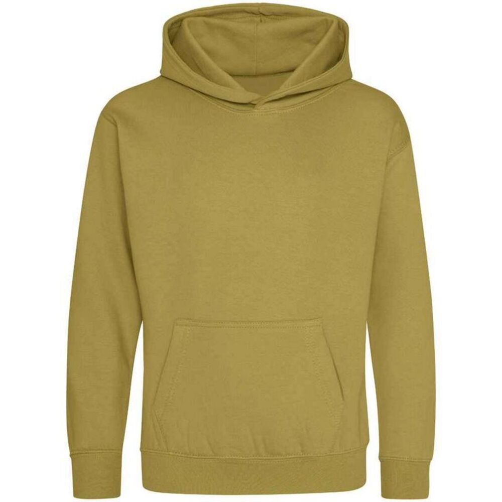 Awdis Childrens/Kids Heather Hoodie / Khaki
